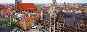 Rathaus-Glockenspiel in the center of Munich